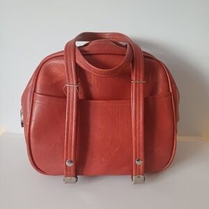 Vintage 70's Dionite Carry-on Luggage Bag with Adjustable Straps